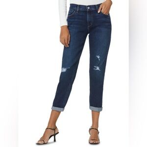 JOE’S THE BOBBY DISTRESSED ANKLE BOYFRIEND JEANS